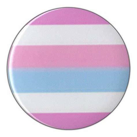 3 pin back button intersex bigender pride flag gender