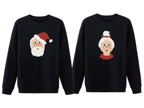 santa sweaters ugly christmas sweaters for couples 2018