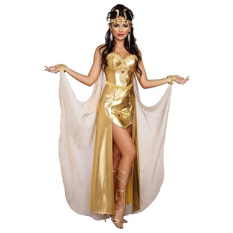egyptian goddess costume adult cleopatra halloween fancy