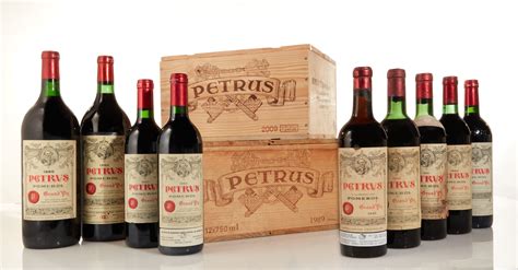 petrus   bt  glass cellar  years  collecting  sothebys