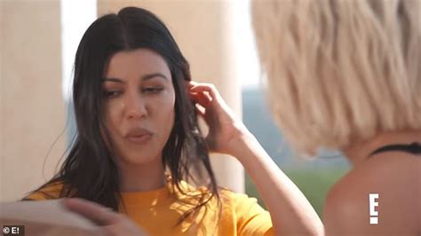 kourtney kardashian tears up about turning 40 as she questions her life daily mail online
