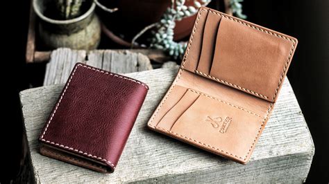 pattern vertical card wallet corter leather cloth
