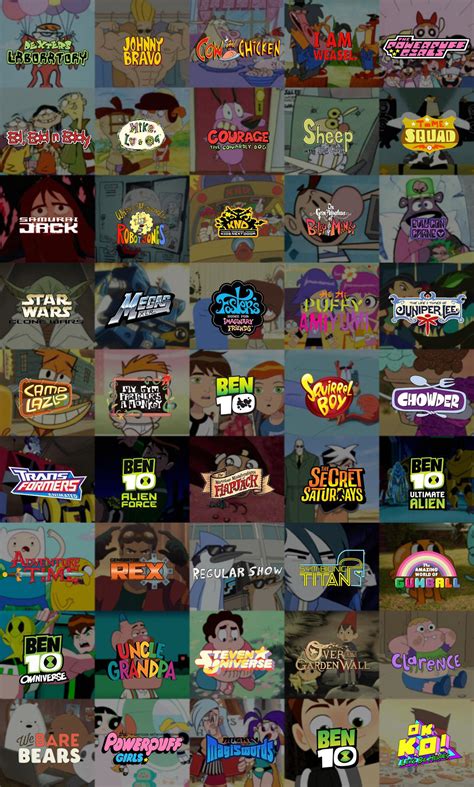 cartoon network shows dvd