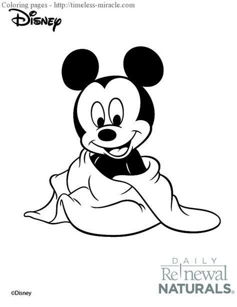 baby mickey mouse coloring pages photo  timeless miraclecom