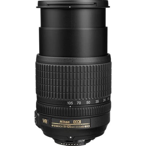 Nikon Af S Dx Nikkor 18 105mm F 3 5 5 6g Ed Vr Lens 2179 Bandh