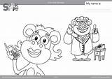 Monkeys Template sketch template