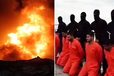 Isis In Mosul Jihadis Burn 20 Iraqis Alive In Public Execution In Wadi