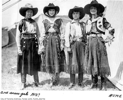 Girls Of Western United States In The Early 20th Century The Real