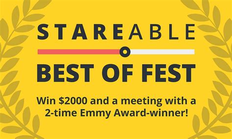 stareable fest grand prize announced win   stareable   meeting