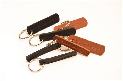 bld leather key fob bold lead designs