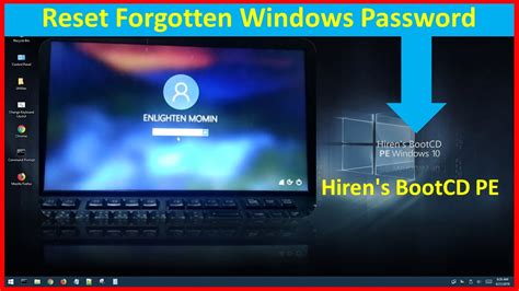 Reset Forgotten Windows 10 8 7 Password With Hirens Bootcd Pe I Momin