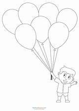 Coloring Balloons Boy Pages Balloon Preschool Bunch Template Kids Printable Kidspressmagazine Sheets Choose Board Shapes sketch template