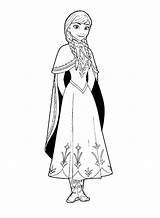 Anna Frozen Coloring Elsa Pages Drawing Disney Princess Draw Easy Print Pencil Printable Drawings Olaf Paintingvalley Baby Clipartmag Getdrawings sketch template