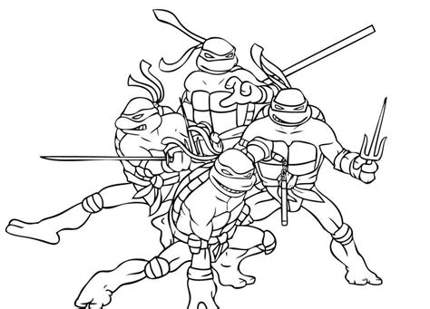 ninja turtles coloring pages coloring pages
