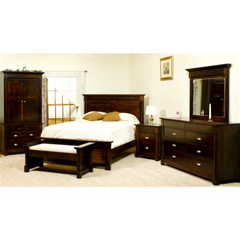 amish lansing bed usa  bedroom furniture american