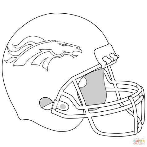 nfl helmet coloring pages  getcoloringscom  printable