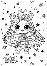 Coloring Pages Lol Printable Surprise Omg Diva Lady Hairgoals Drawing Kids Colouring sketch template