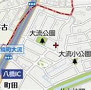 Image result for 愛知県知立市八橋町. Size: 187 x 99. Source: www.mapion.co.jp