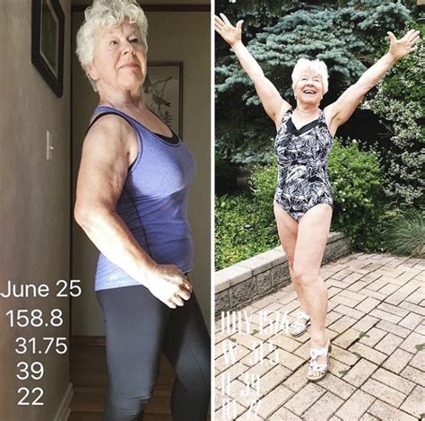 Questa Signora Di 73 Anni Era In Sovrappeso Ma Seguendo Le Lezioni Di