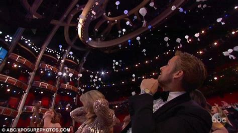 ryan gosling s oscars date revealed to be his sister daily mail online