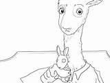 Llama Coloring Pajama Red Pages Getdrawings Getcolorings sketch template