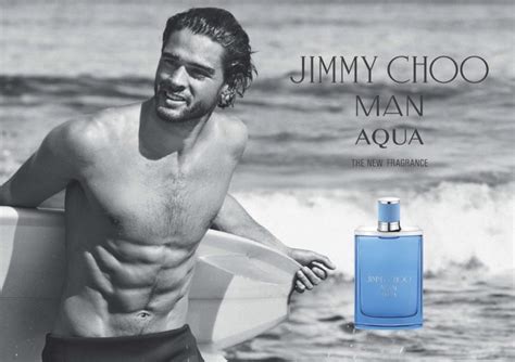 jimmy choo man aqua fragrance campaign 2022