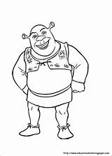Shrek Coloring Pages Printable Color Sheets Kids Christmas Print Getcolorings Educationalcoloringpages sketch template