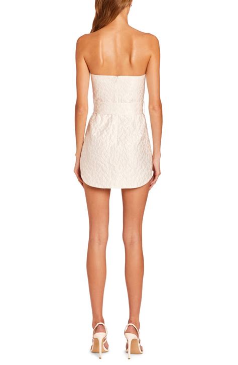 amanda uprichard joss strapless minidress nordstrom