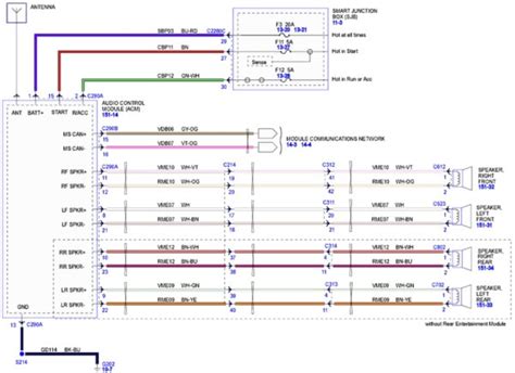 ford   radio wiring diagram