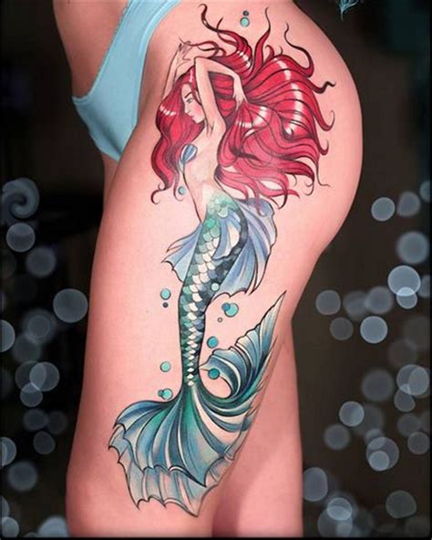 50 Mermaid Tattoos Ideas For Women 18 – Style Female