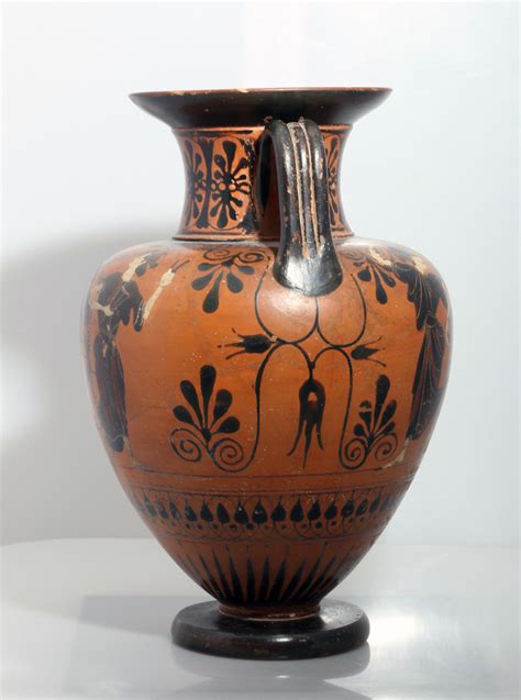 Sold Price Greek Attic Black Figure Neck Amphora Ex Mfa