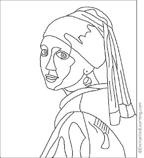 art classes coloring pages