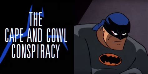 batman  cape  cowl conspiracy  tas  underrated episode