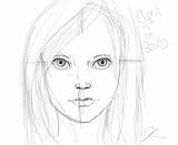 Face Reference Drawing Female Without Getdrawings sketch template