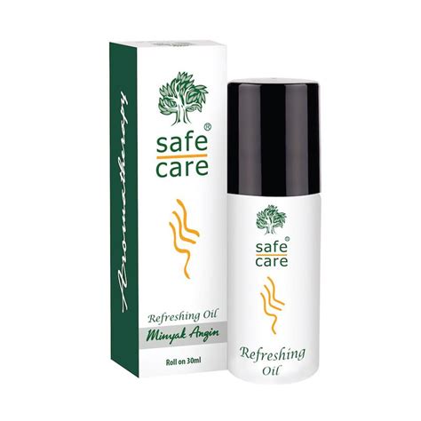 safe care roll  refreshing oil aromatherapy  ml ud jawa berkah