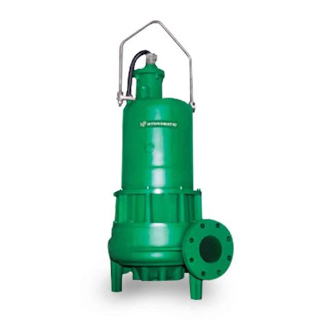 hydromatic pump hydromatic hqm  submersible solids handling pump  hp  ph manual