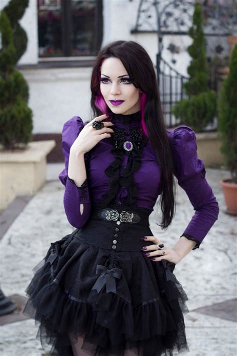 Gothic And Amazing — Model Milena Grbović Gothic Outfits Gothic