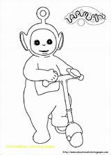 Teletubbies Coloring Pages Printable Winky Color Print Getcolorings Tinky sketch template