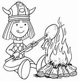 Viking Coloring Vicky Pages Grilling Chicken Fascinating Years Coloringpagesfortoddlers Visit Choose Board sketch template