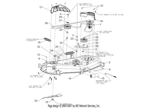 troy bilt aaabq super bronco  hydro  parts diagram  deck