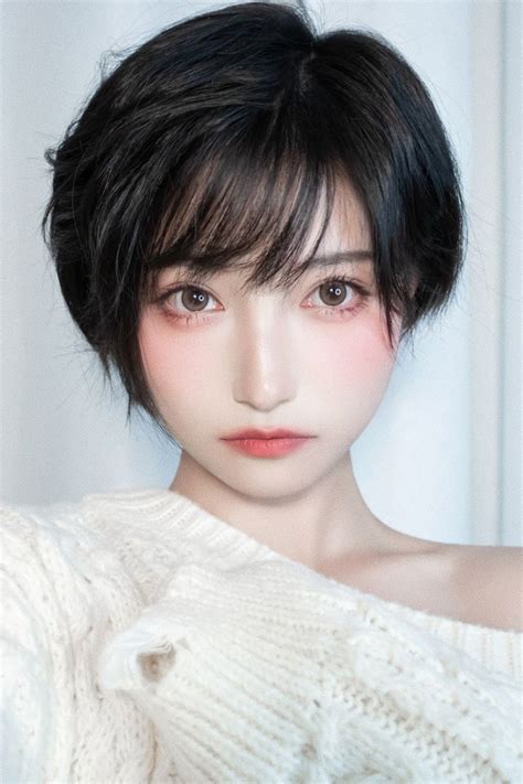 Creative Haircuts Instagram White Cute Japanese Girl Japanese Gf