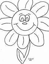 Coloring Pages Daisy Drawing Printable Kids Worksheets Kindergarten Face Flowers Flower Print Sheets Pre Happy Gif Summer Colouring Spring 2010 sketch template