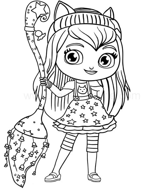 charmerss characters coloring page  printable coloring