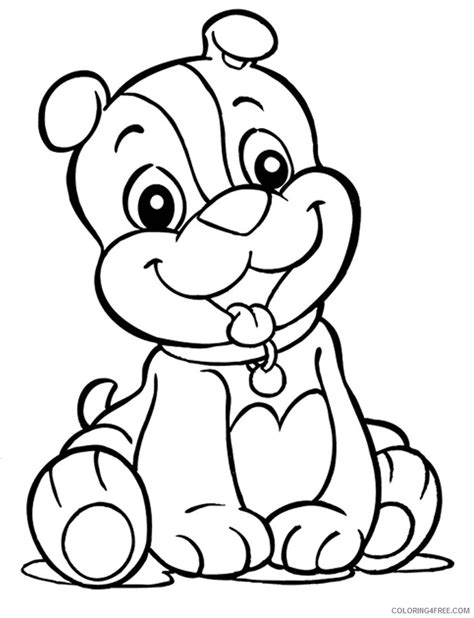 puppy coloring sheets animal coloring pages printable