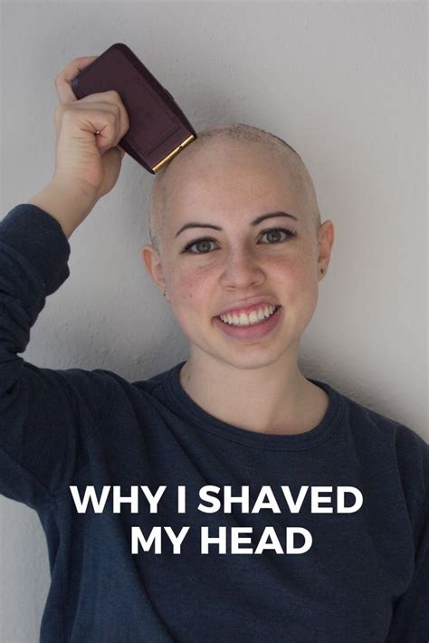 why i shaved my head — dorin azérad shaved head women shave my head