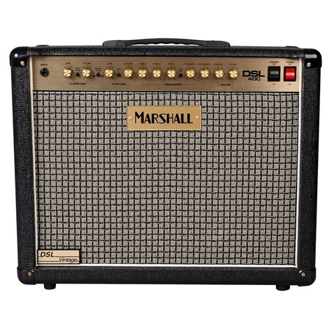 disc marshall dslc dsl series  combo amp limited edition vintage