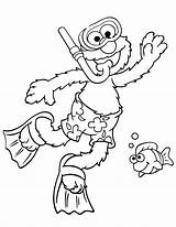 Coloring Pages Elmo Summer Book Street Sesame Season Snorkeling Friends Clipart Colouring Drawing Printable Popular Kids Getdrawings Library Clip Choose sketch template