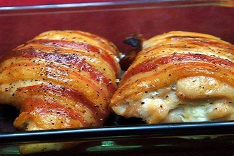 Bacon Wrapped Cream Cheese Stuffed Chicken Breast Best