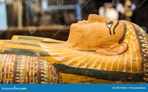 egyptian sarcophagus editorial photo image  museum