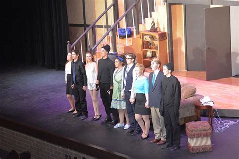 noises off spotlights talented cast the bearchat